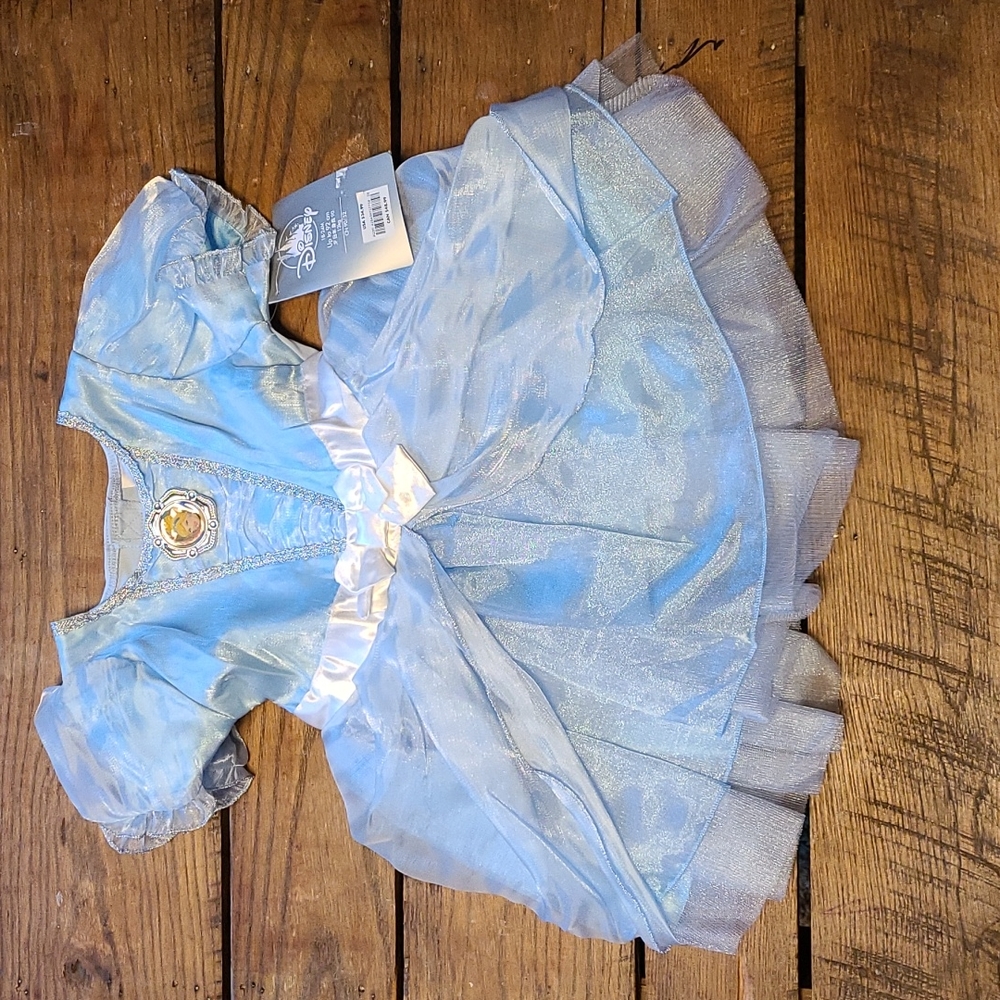 NWT The Disney Store Cinderella Costume Dress Size 18 24 months